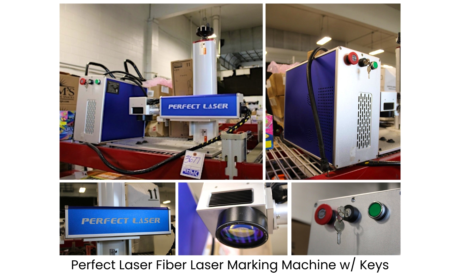 Perfect Laser Fiber Laser Marking Machine w Keys